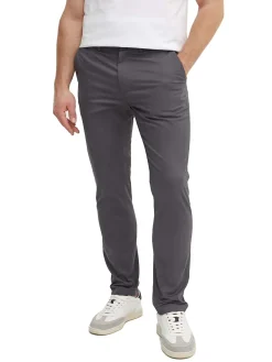 Pantalone chino slim fumo di londra