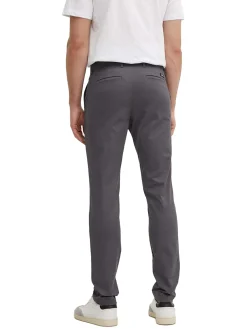 Pantalone chino slim fumo di londra