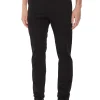 Pantalone chino slim nero