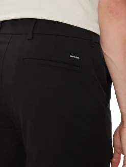 Pantalone chino slim nero