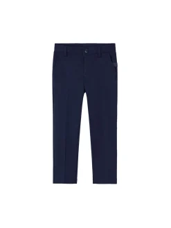 Pantalone chino smart blu