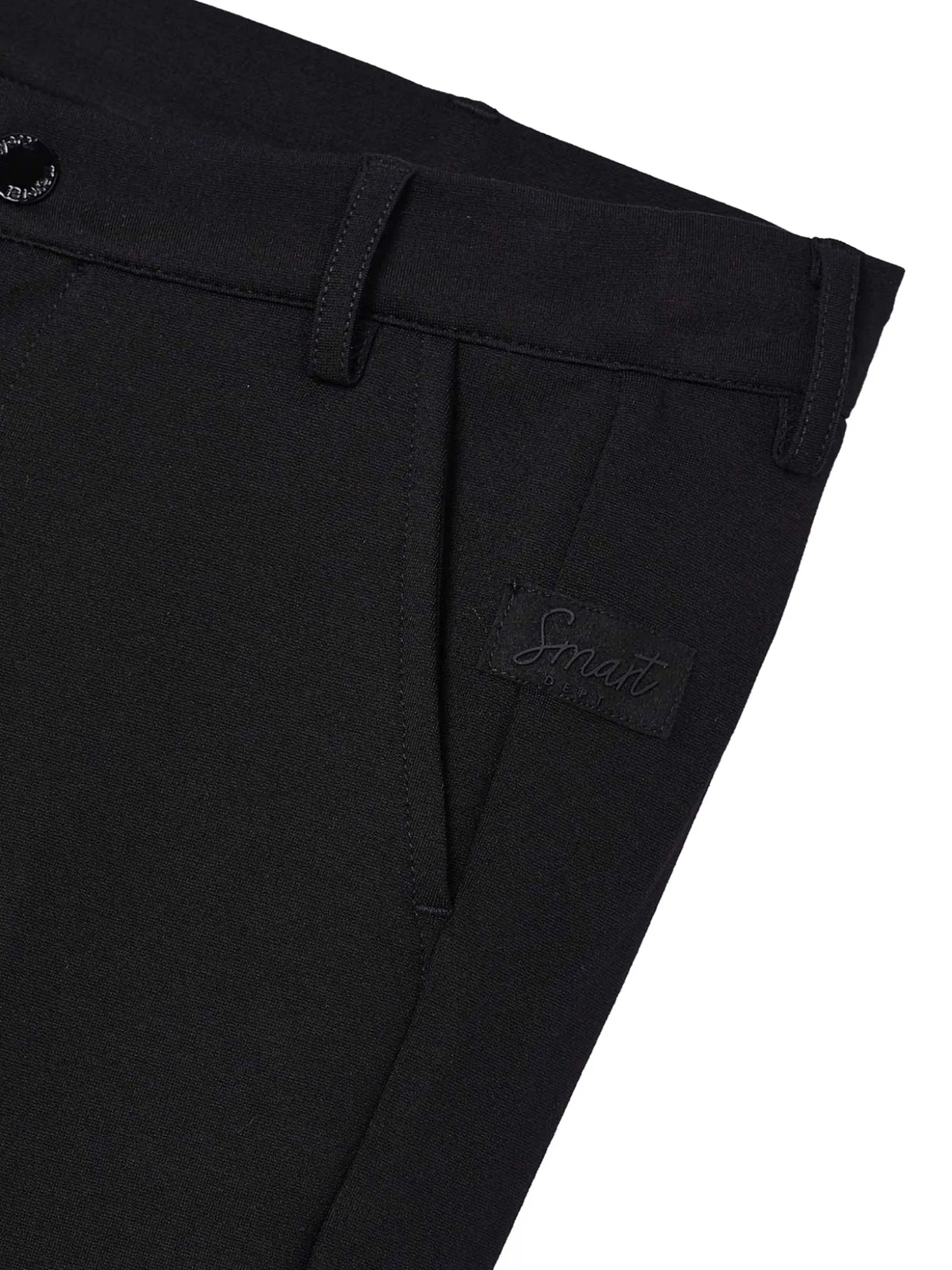 Pantalone chino smart nero