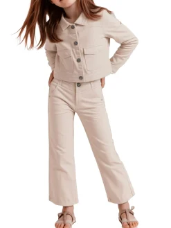 Pantalone chino strech sabbia