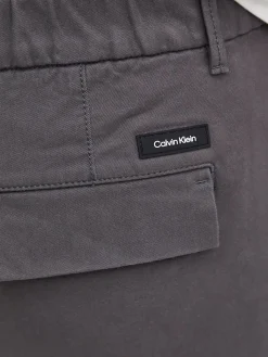 Pantalone chino Twill fumo di Londra