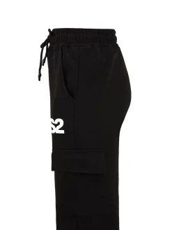 Pantalone da tuta cargo nero