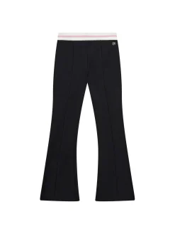 Pantalone jeggings punto milano nero