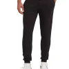Pantalone jogger box logo nero