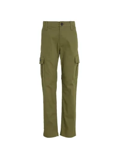 Pantalone kids cargo utility verde