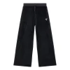 Pantalone mini me velvet nero