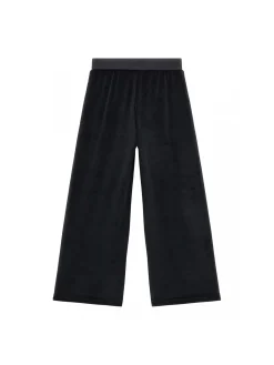 Pantalone mini me velvet nero