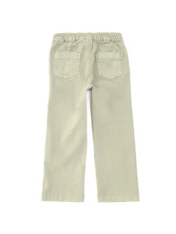 Pantalone mom rise verde chiaro