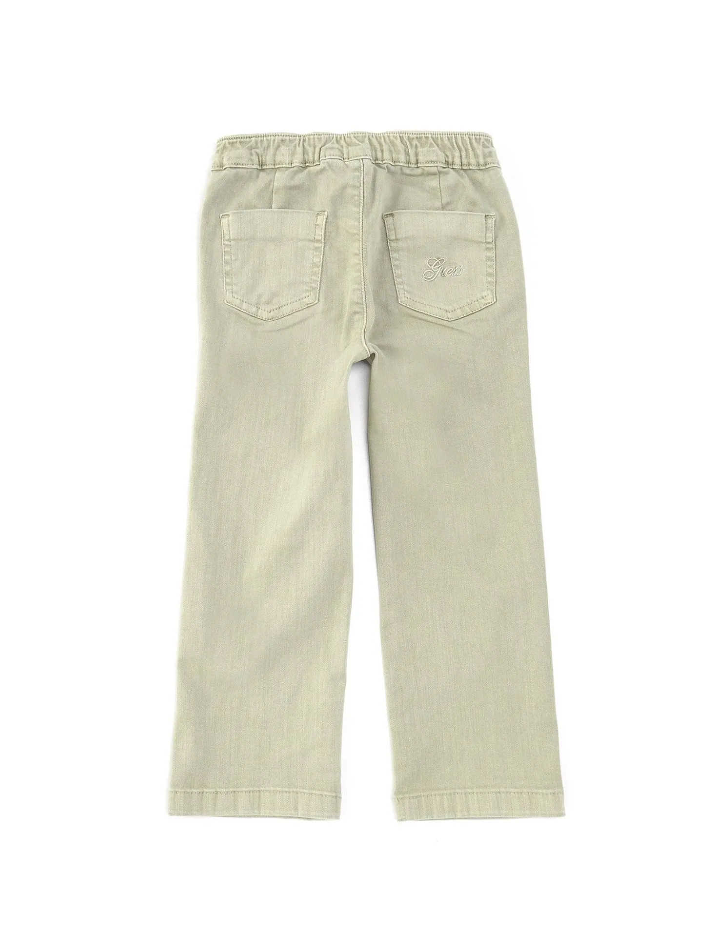 Pantalone mom rise verde chiaro