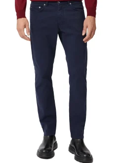 Pantalone narrow fit blu
