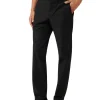 Pantalone tech stretch a vita media nero