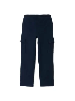 Pantaloni cargo monotype blu