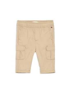 Pantaloni cargo neonato beige