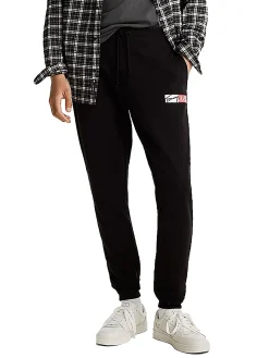 Pantaloni Jogger tjm slim fit nero