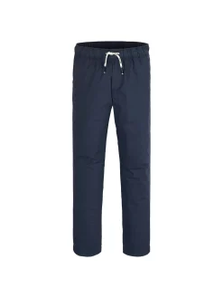 Pantaloni leggeri junior con coulisse blu