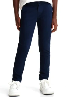 Pantaloni teen chino 1985 Collection blu