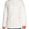 Parka corto Softshell avorio