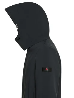Parka Groff in tessuto tecnico nero