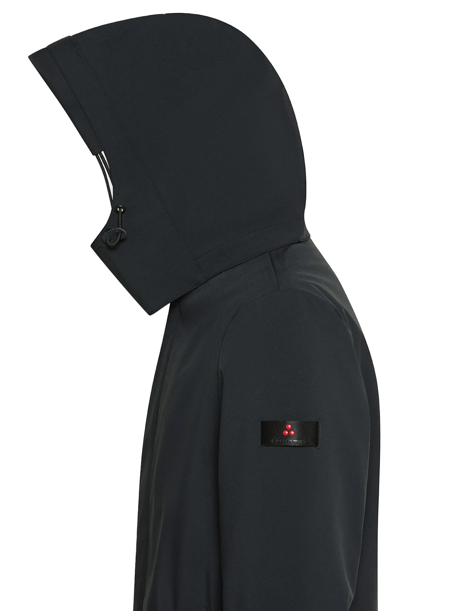 Parka Groff in tessuto tecnico nero