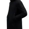 Parka Kruger con cappuccio staccabile nero
