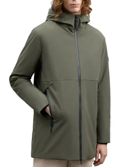 Parka Metide in tessuro Primaloft verde