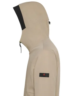 Parka Metide in tessuro Primaloft beige