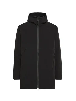 Parka Metide in tessuro Primaloft nero