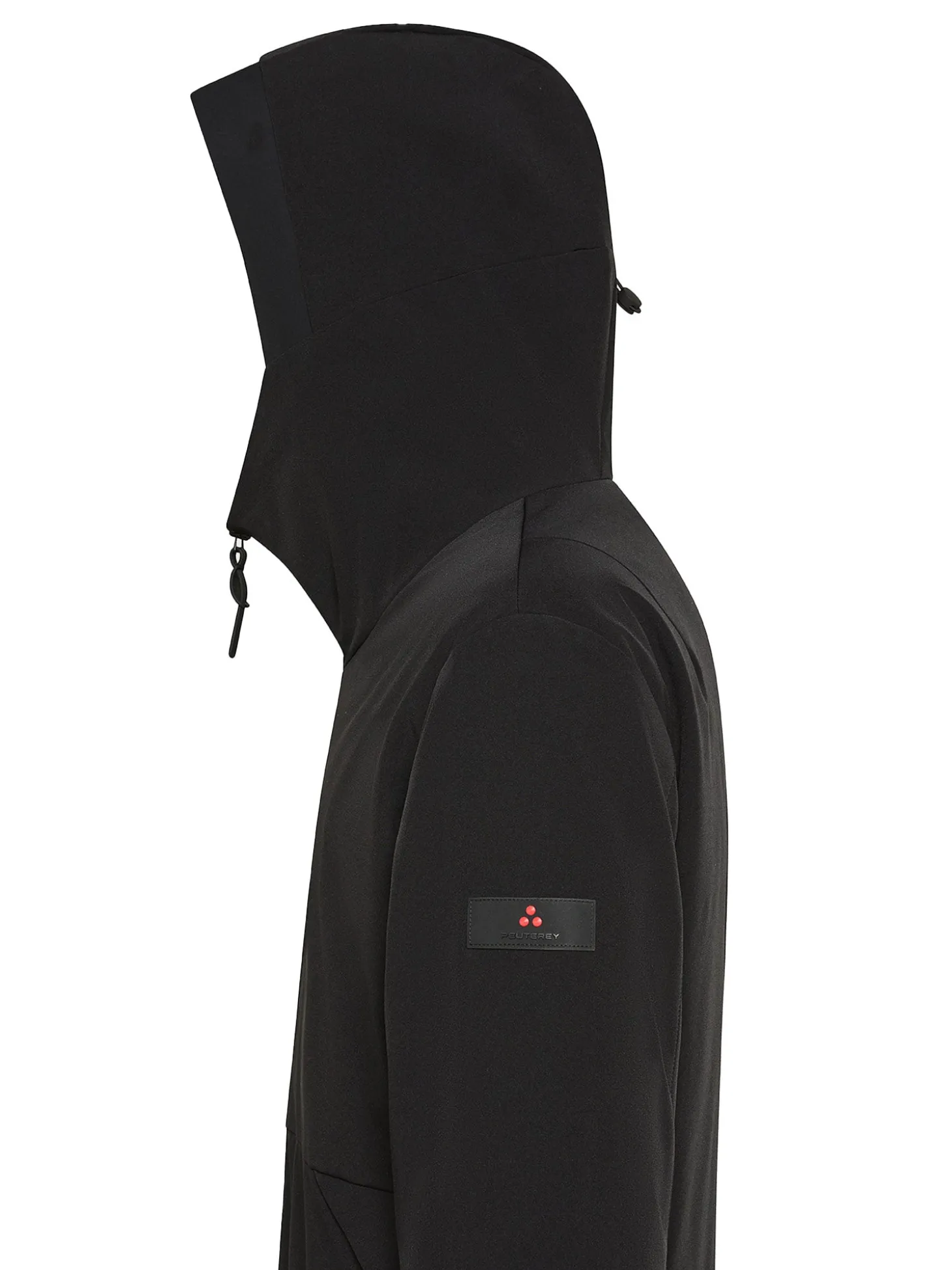 Parka Metide in tessuro Primaloft nero