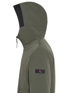 Parka Metide in tessuro Primaloft verde