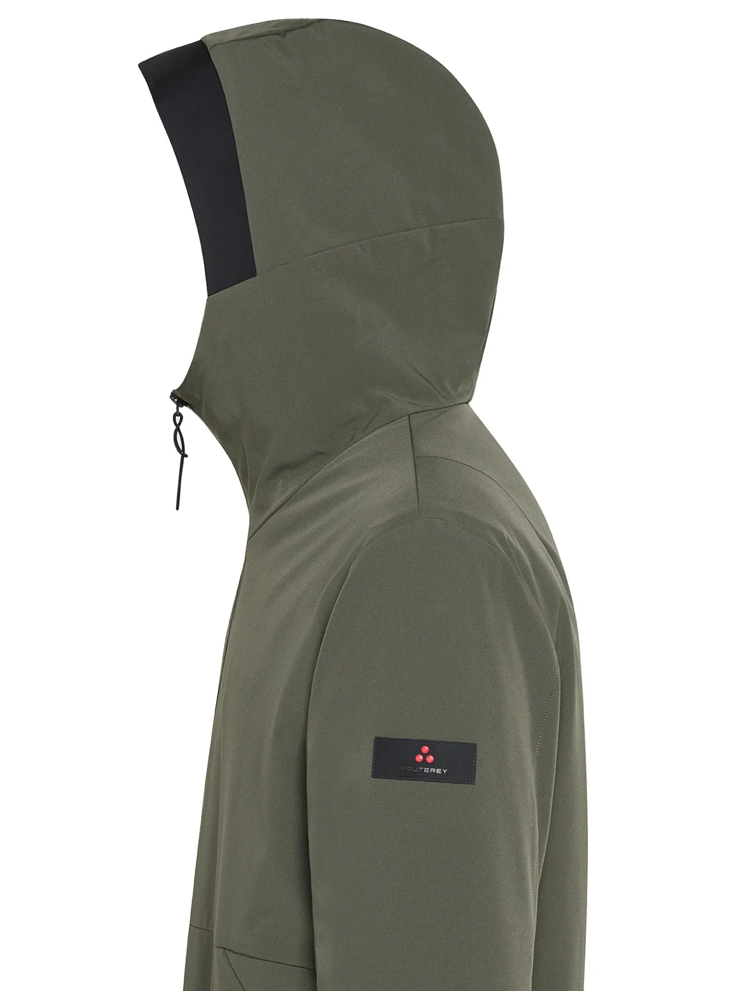 Parka Metide in tessuro Primaloft verde
