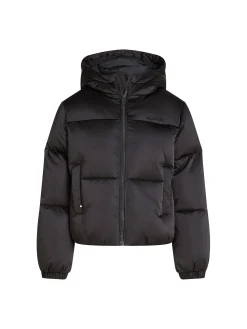 Piumino Teen New York sateen nero