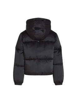 Piumino Teen New York sateen nero
