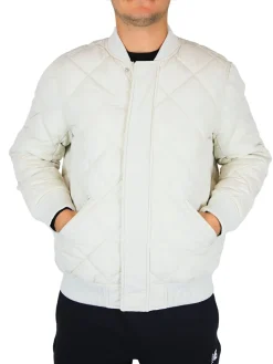 Piumino zip Rendina panna