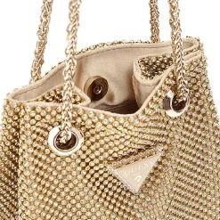 Pochette a secchiello Zalina oro