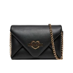 Pochette con cuore nero