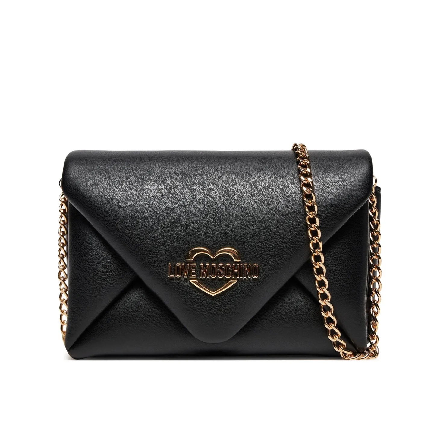 Pochette con cuore nero