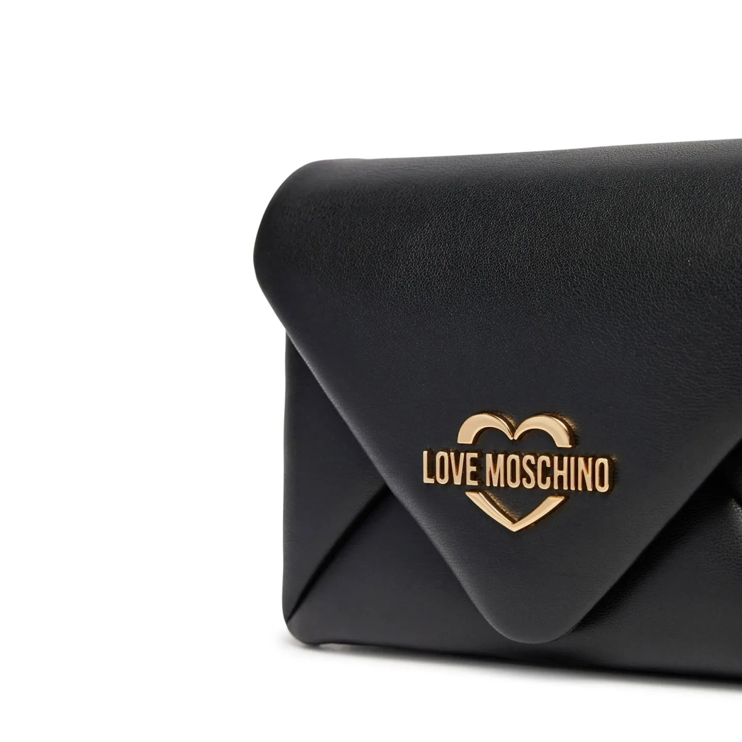 Pochette con cuore nero