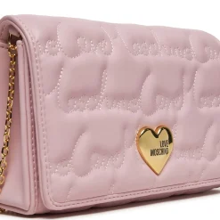 Pochette ricamata rosa