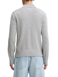Polo essential slim fit tjm grigio