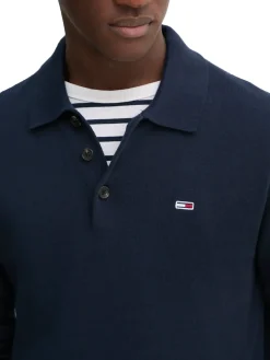 Polo essential slim fit tjm blu