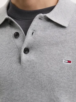 Polo essential slim fit tjm grigio