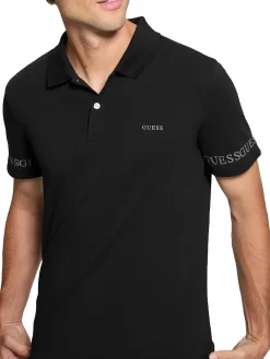 Polo manica corta Nolan nero