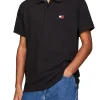 Polo TJM Badge Regular Fit nero