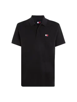Polo TJM Badge Regular Fit nero