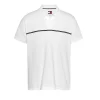 Polo Tjm reg badge bianco