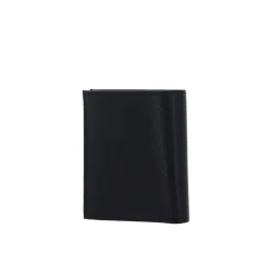 Portafogli bifold verticale W/coin Pocket Mestre nero