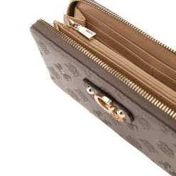 Portafogli con zip large Gerty nero